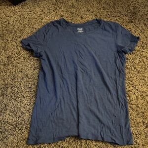 PINK Victoria's Secret Classic Blue Tee
